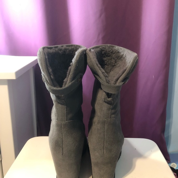 UGG Australia Kyra Granite Suede  boots size 10 - Picture 6 of 13